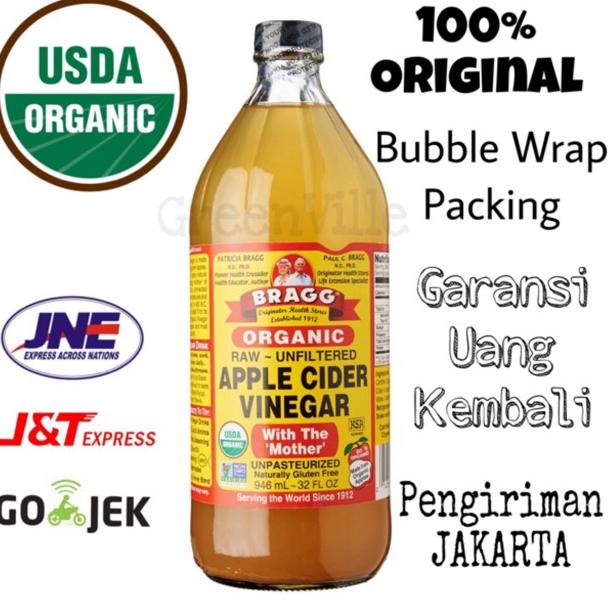 

Hxo94 Bragg Apple Cider Vinegar 946ml Cuka Apel Organik .,..,.,,,,.,