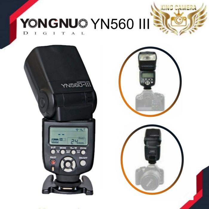 Yongnuo YN-560 III For Canon / Nikon Manual Flash | YN 560 / YN560