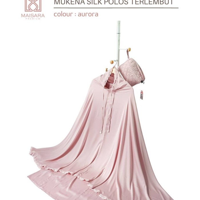 {FamilyStore} Mukena Dewasa Silk Signature Maisara Premium - Aurora Limited