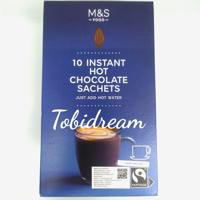 

✿ BISA COD✿ marks spencer food 10 instant hot chocolate sachets