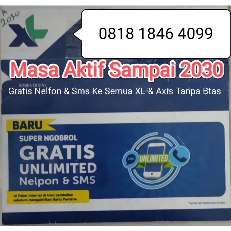 Jual Kartu Xl Masa Aktif 2030 9 Tahun Shopee Indonesia
