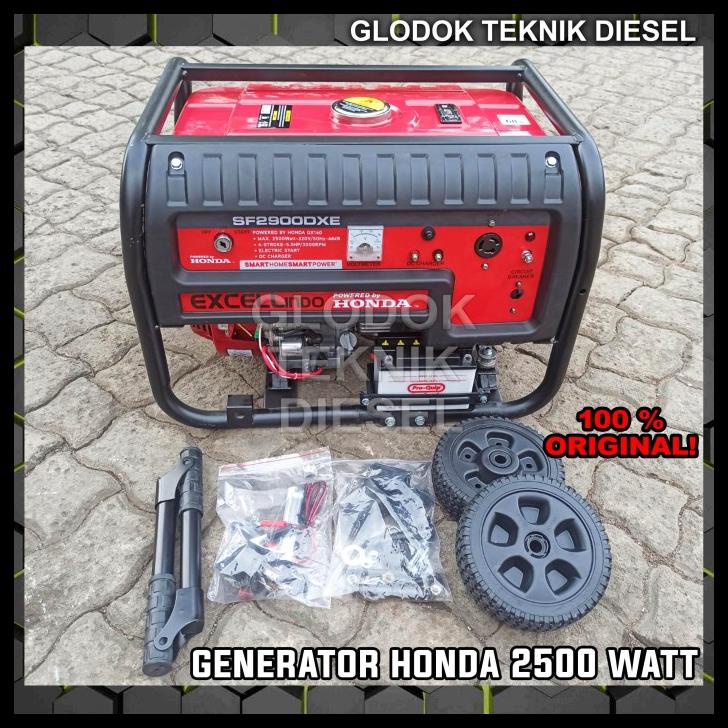 HONDA Genset Generator Bensin 2500 Watt Electric Starter SF 2900 DXE