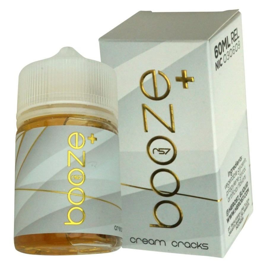 BOOZE CREAMY SERIES NEW FREEBASE ORIGINAL BOOZE CREAMY CRACKS 60ML