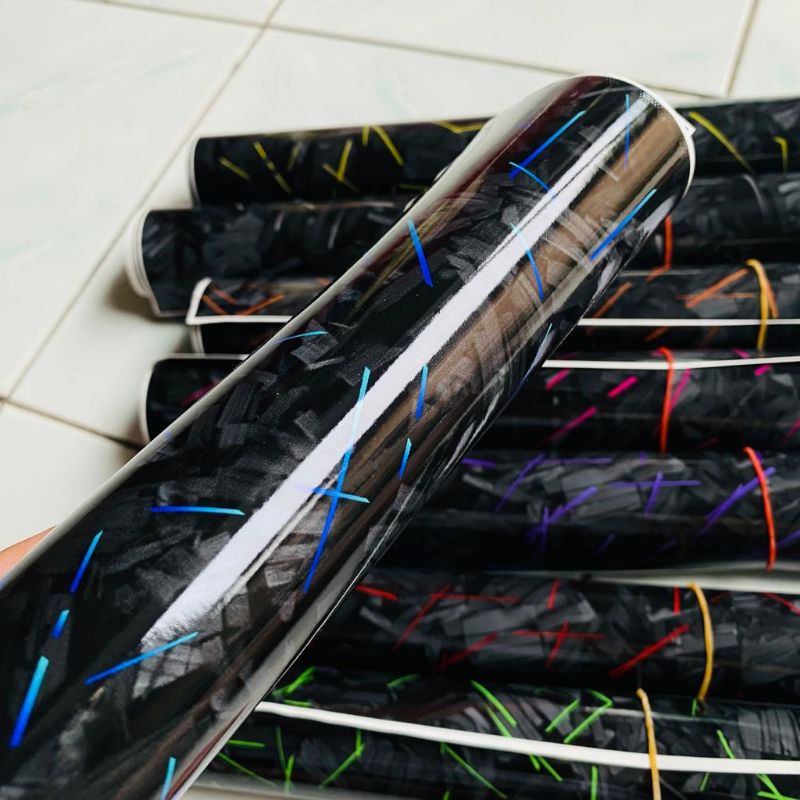 Sticker Setiker Motif Carbon Forged Size 50x50-100x50 cm