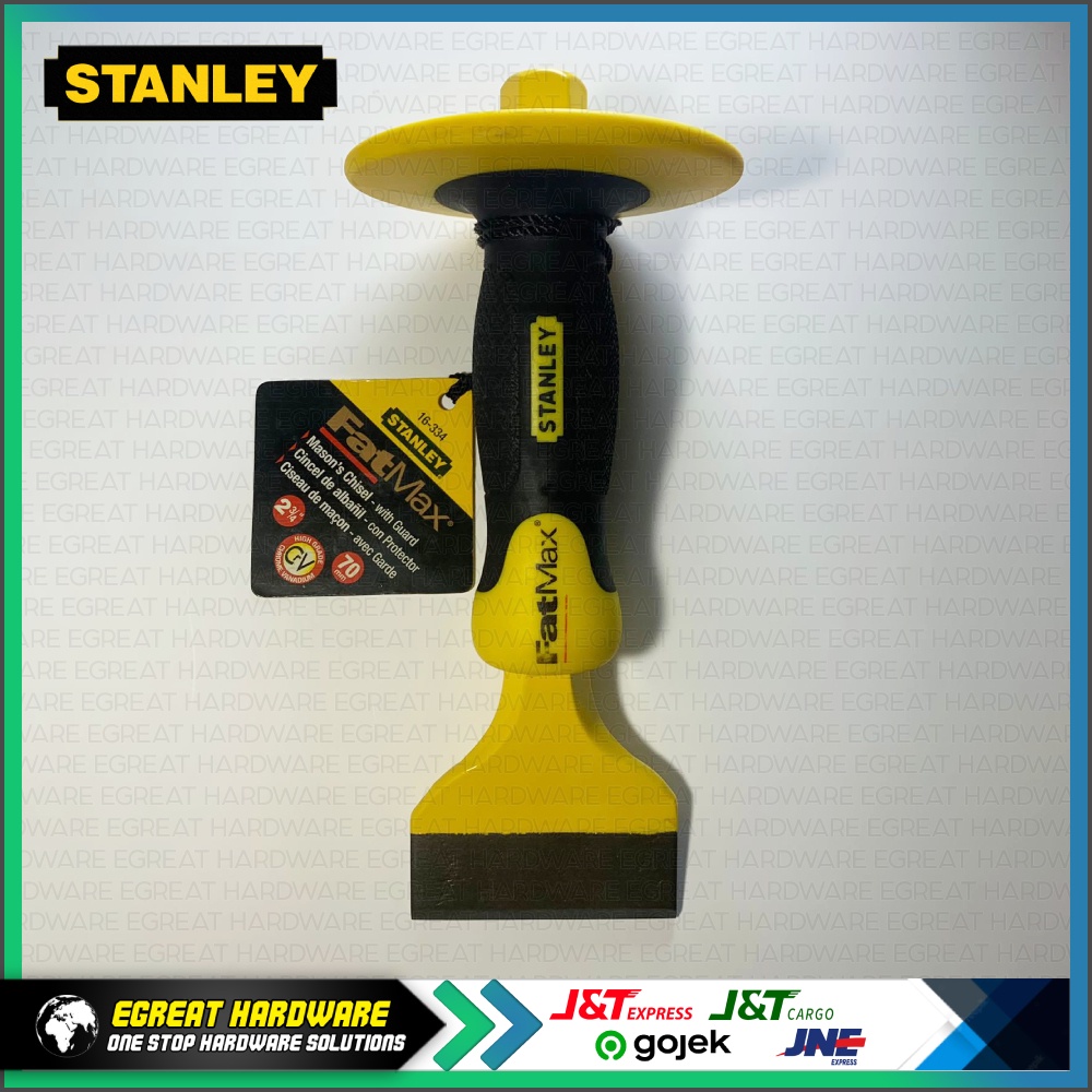 Pahat Beton Stanley Manson Chisel 2-3/4" X 8-1/2" With Guard 16334