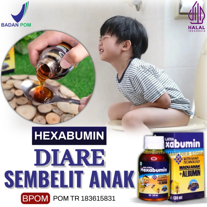 Obat Sembelit Anak, Susah BAB Anak, BAB Anak Keras - WALATRA HEXABUMIN