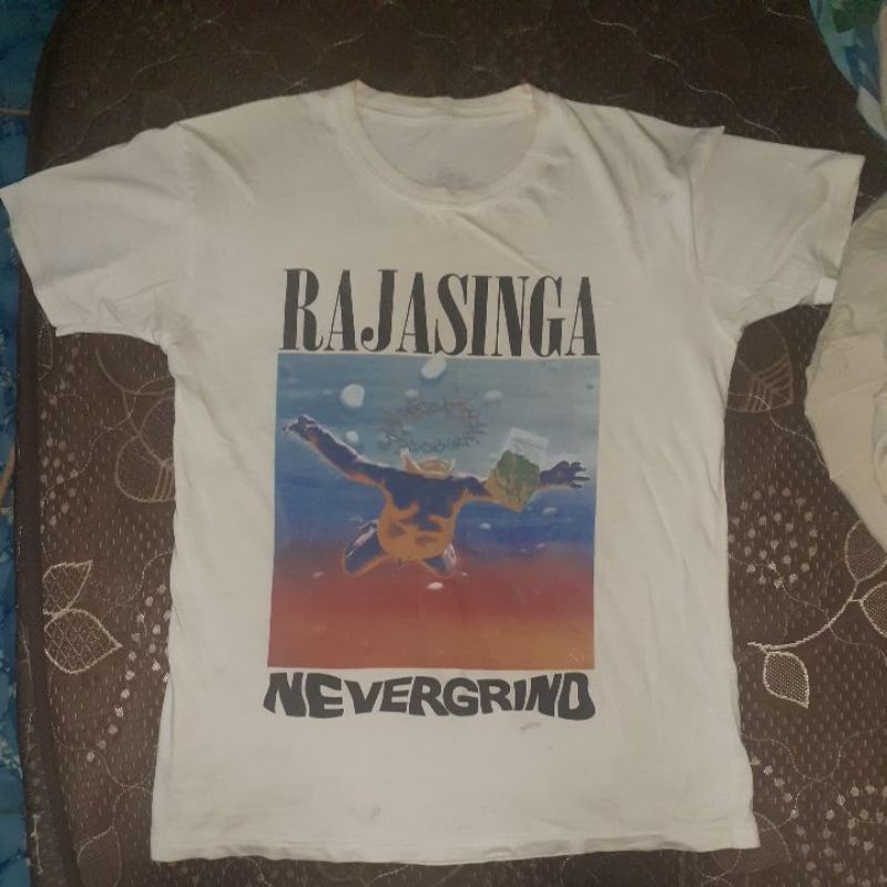 kaos vintage original official band lokal RAJASINGA,preloved,second,bekas