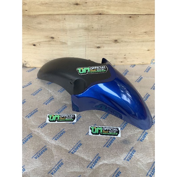 slebor spakbor depan honda tiger revo honda tiger new biru mirip original