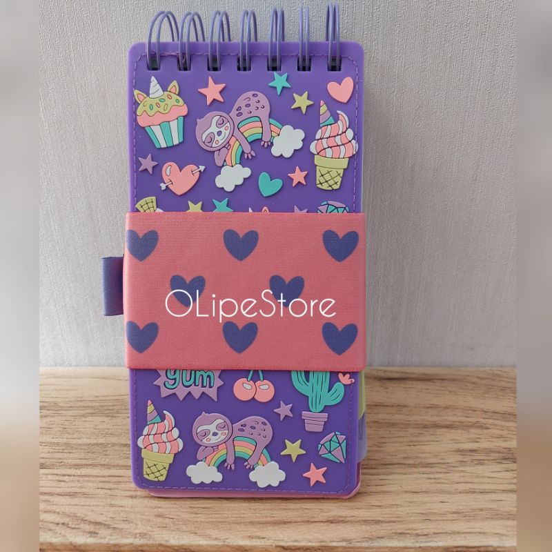 

SMIGGLE - Lively Notepad (Pu)