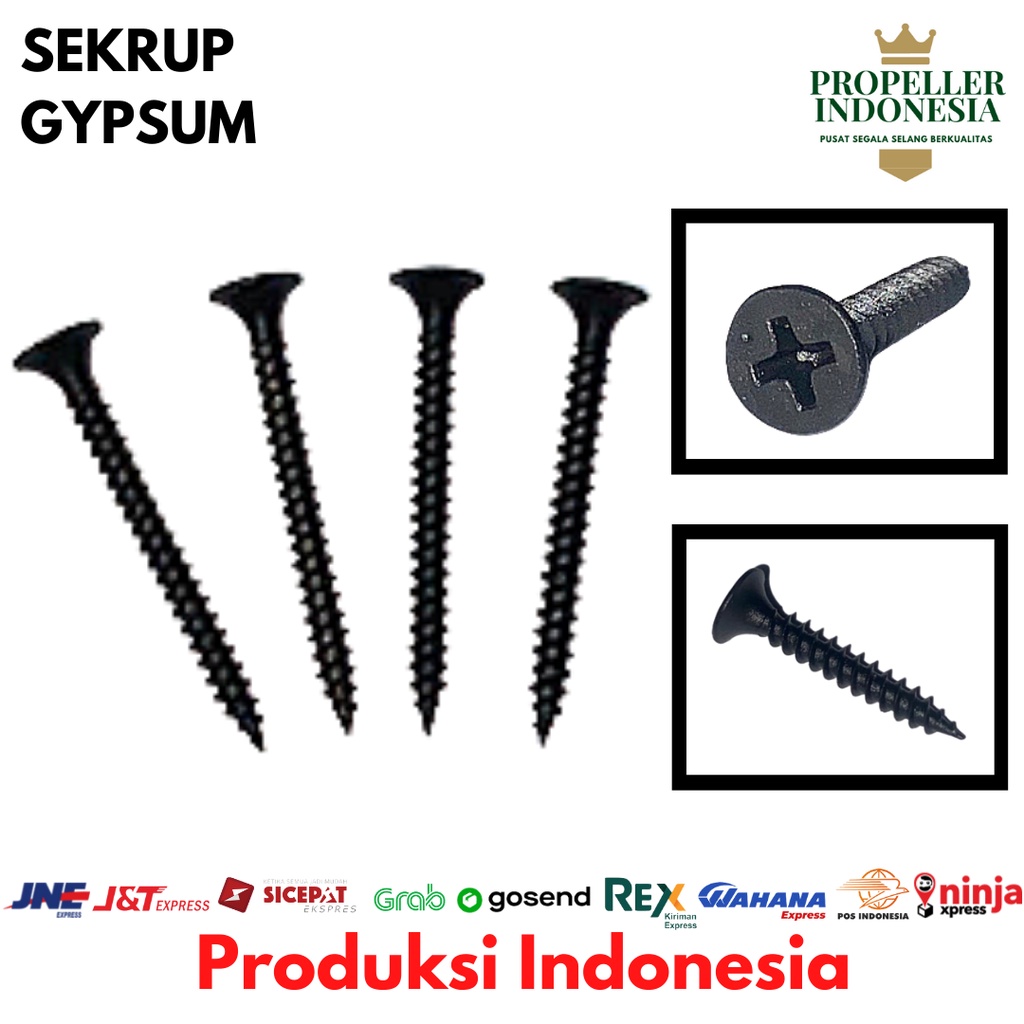 Sekrup Gypsum Drywall Scrup Skrup Gipsum Baut Gympsum