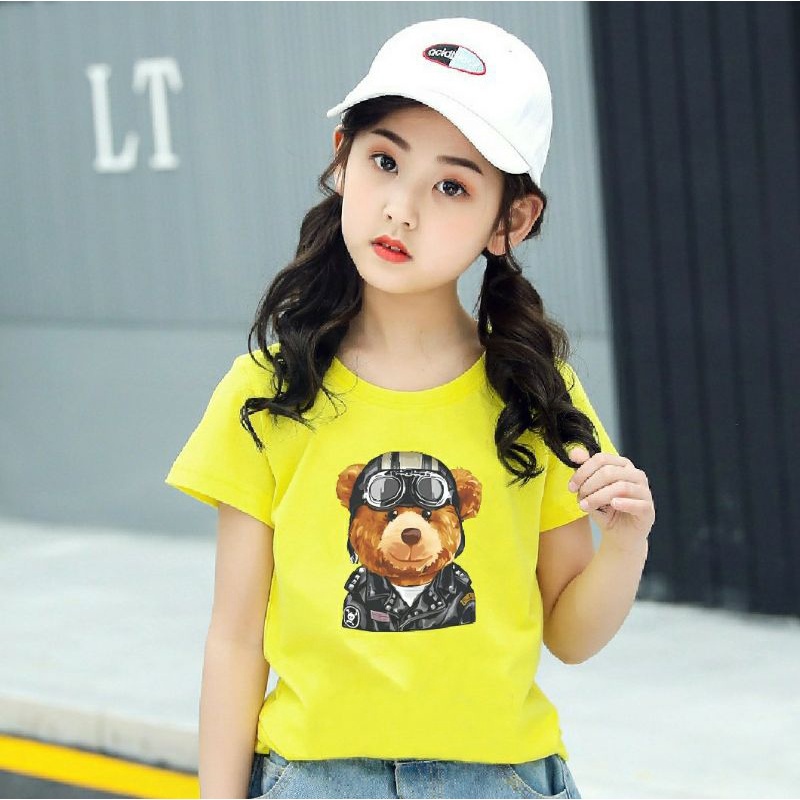 Kaos Anak Unisex Kacamata Kaos Distro Anak Cotton Combed