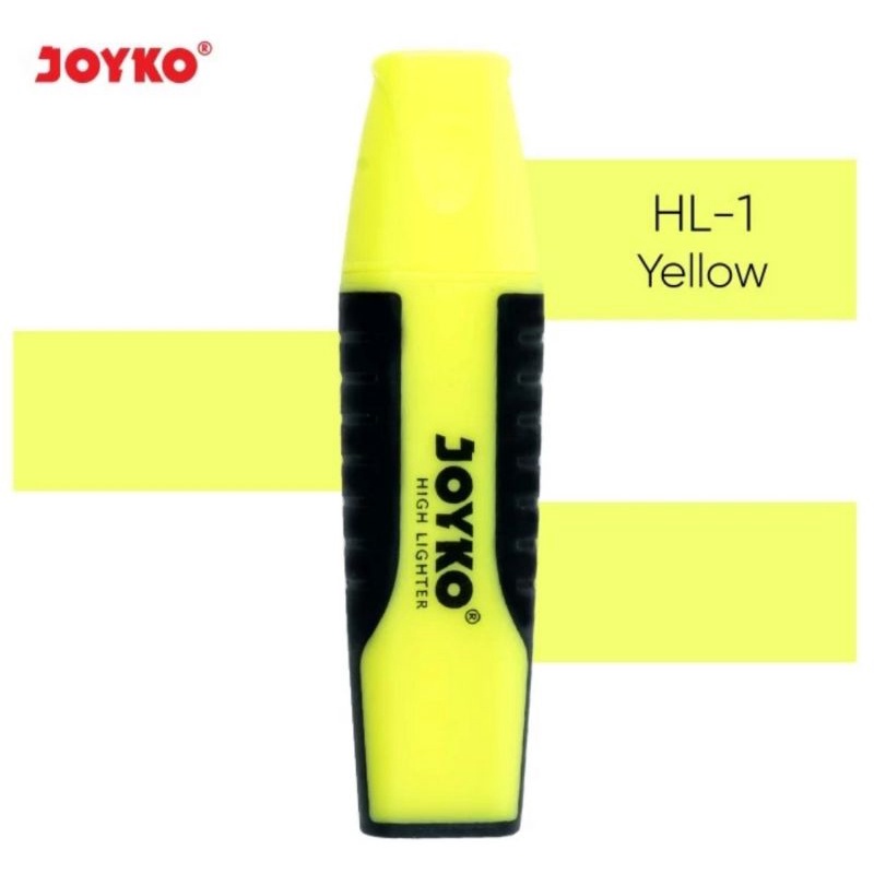 

Joyko Stabilo Highlighter Penanda Berwarna HL-1 Yellow