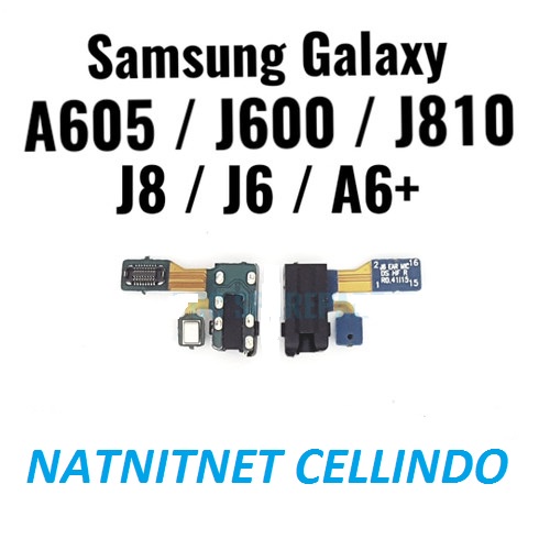 FLEXIBLE PLUS CONEKTOR MIC SAMSUNG J6 - J600  / A6 - A 600 2018 / J8 - J800 - J810 ORG