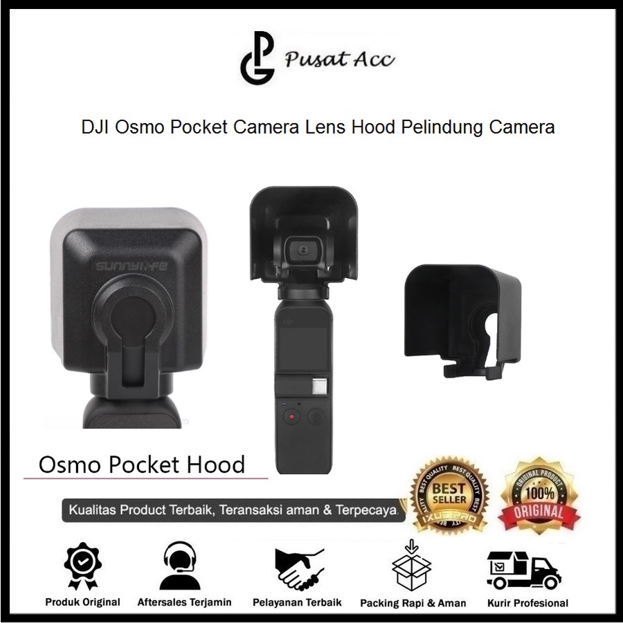 Dji Osmo Pocket Camera Lens Hood for Osmo Pocket Kamera Sunshade Pelindung Camera