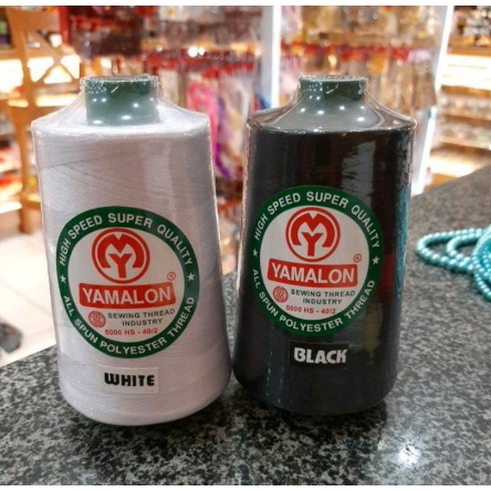 Benang Jahit Yamalon  Gulungan Besar - BENANG JAHIT YAMALON 5000 YARD ORIGINAL