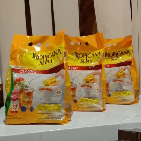 

Gula Tropicana Slim Classic 160 sachet
