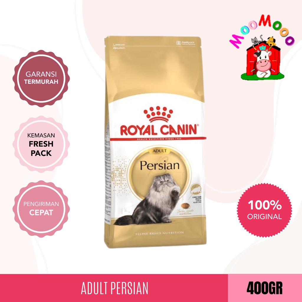 Royal Canin Adult Persian 400gr - Makanan Kucing Persian Adult / Cat Food (Freshpack)