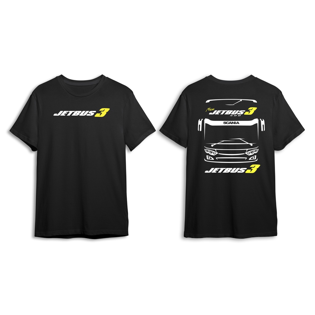 KAOS JETBUS 3 SCANIA BAJU BUS PRIA WANITA