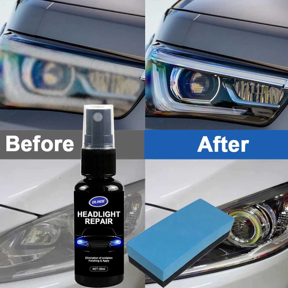 Cairan Reparasi Lampu Mobil Headlight Polish Repair 50ml