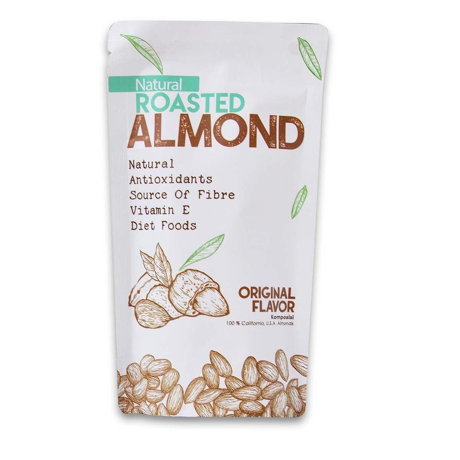 

[KODE PRODUK 9QQMY3966] Natural Roasted Almond (Panggang) 1 Kg