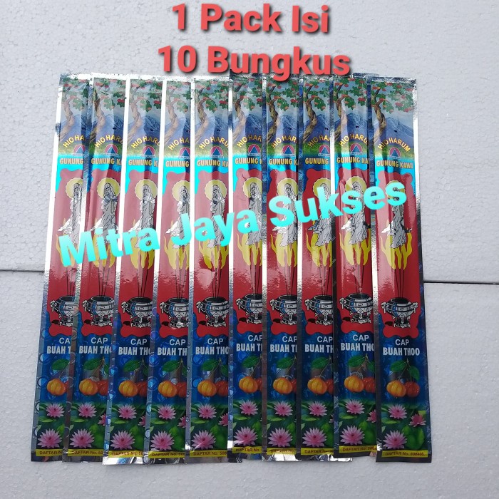 Hio Dupa Gunung Kawi Cap Buah Thoo