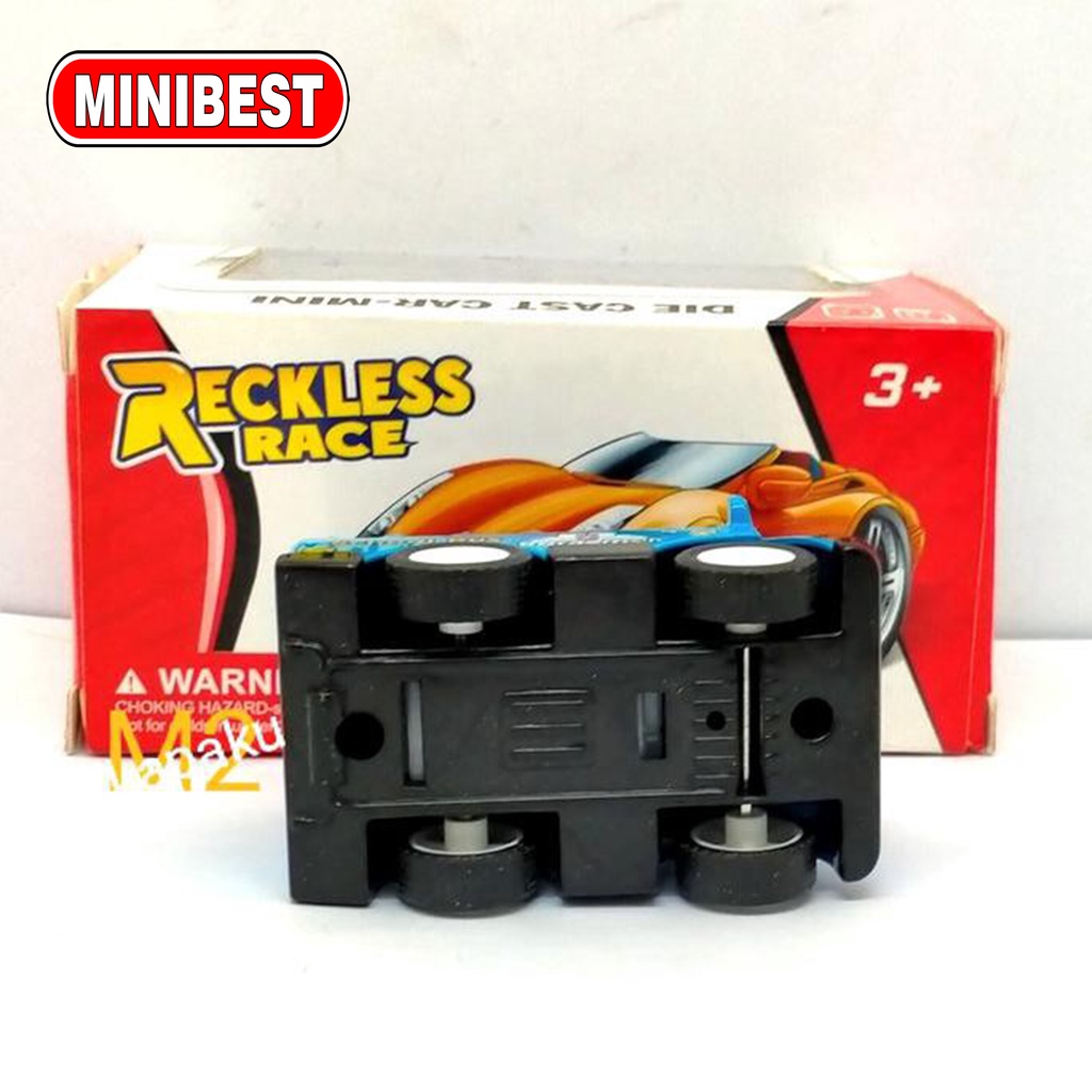 [MB] Mainan Anak Diecast Mini-Car Metal Mobil Mobilan Pull Back