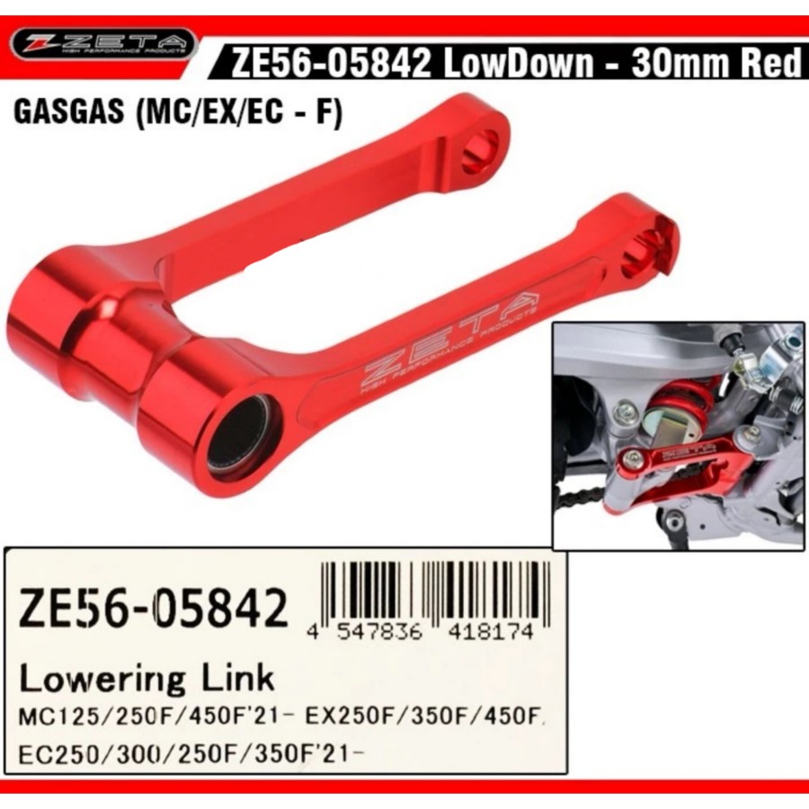 Jual LOWERING ZETA GASGAS 30mm Shopee Indonesia