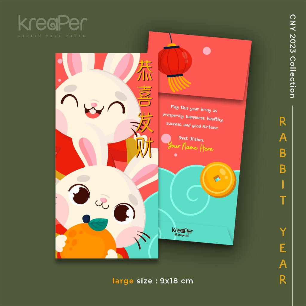

AMPLOP ANGPAO IMLEK CNY 2023 PREMIUM MURAH Kode: RABBIT-01