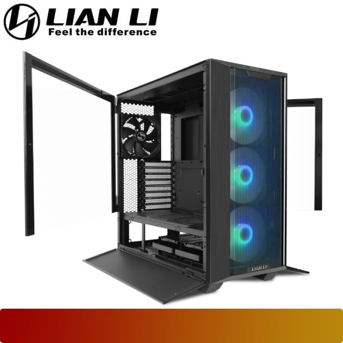 LIAN LI LANCOOL III RGB | The Premium Mid-Tower Chassis - Black