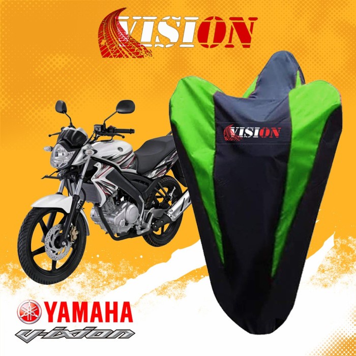 COVER MOTOR ,SARUNG MOTOR VISION YAMAHA VIXION SEMUA TAHUN WATERPROOF