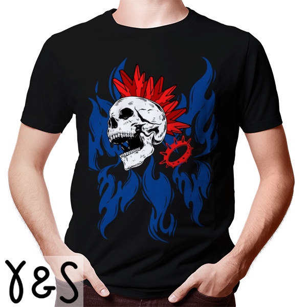 KAOS DISTRO PRIA WANITA PREMIUM original Underground Punk Rock