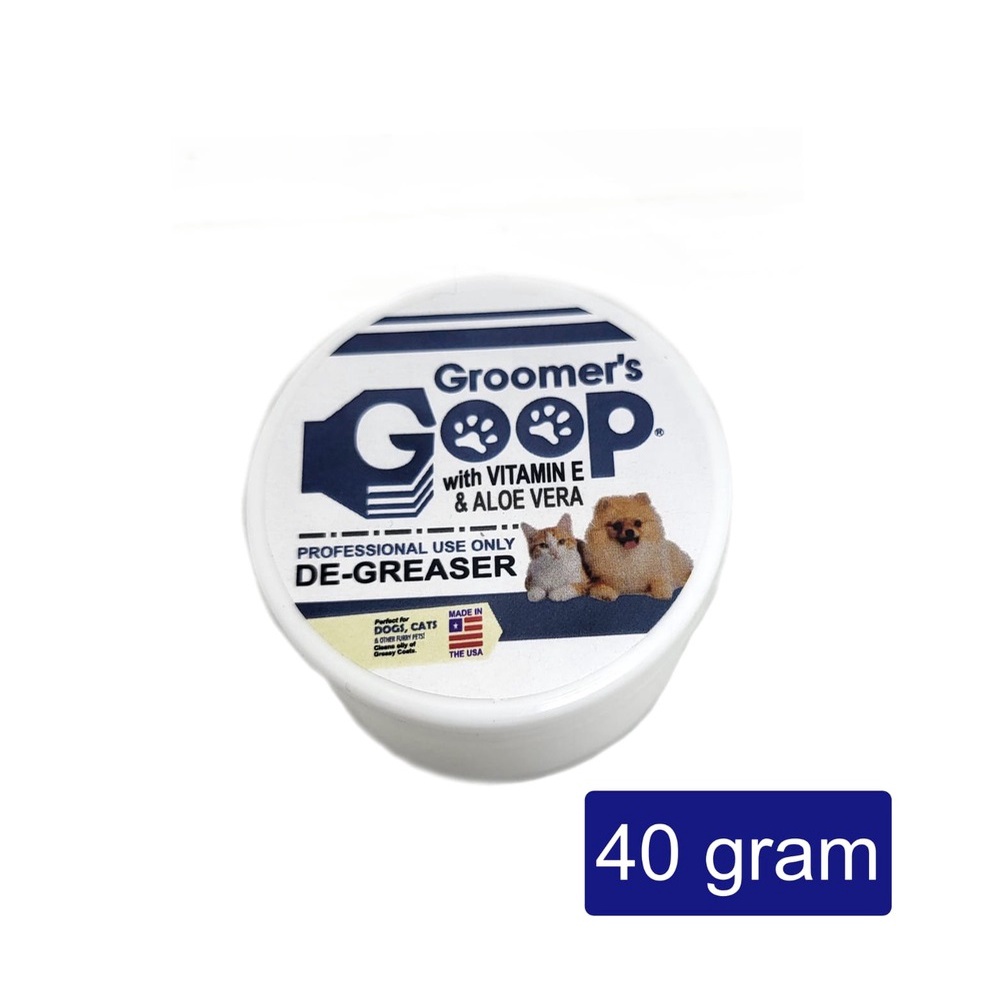 Groomers GOOP 40gr / Pembersih Bulu Kucing &amp; Anjing Murah