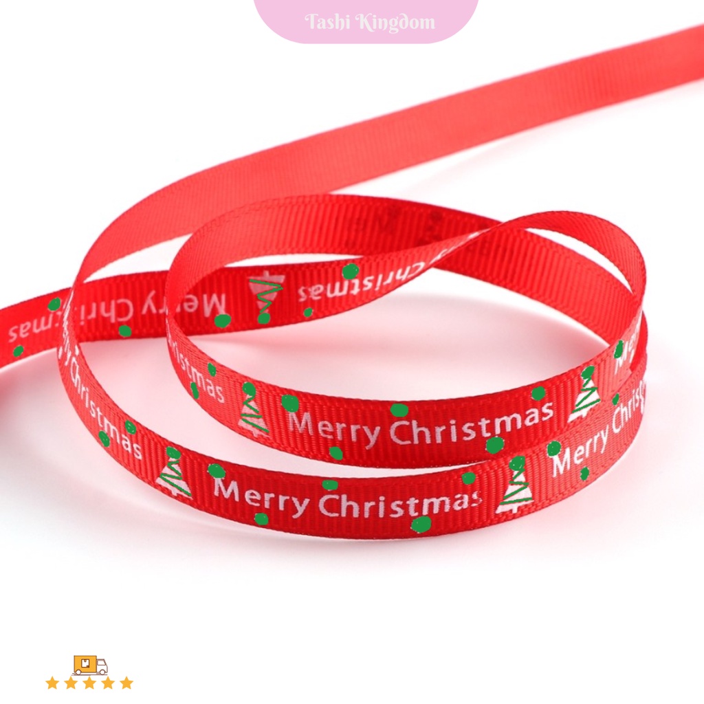 

PITA NATAL / PITA NATAL 3 M , PITA KADO XMAS ,HIASAN NATAL PITA RIBBON , PITA KADO