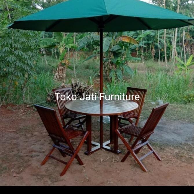 Kain Tenda Payung Taman Cafe-Terpal-Terpal Meja-Kain Terpal Furniture
