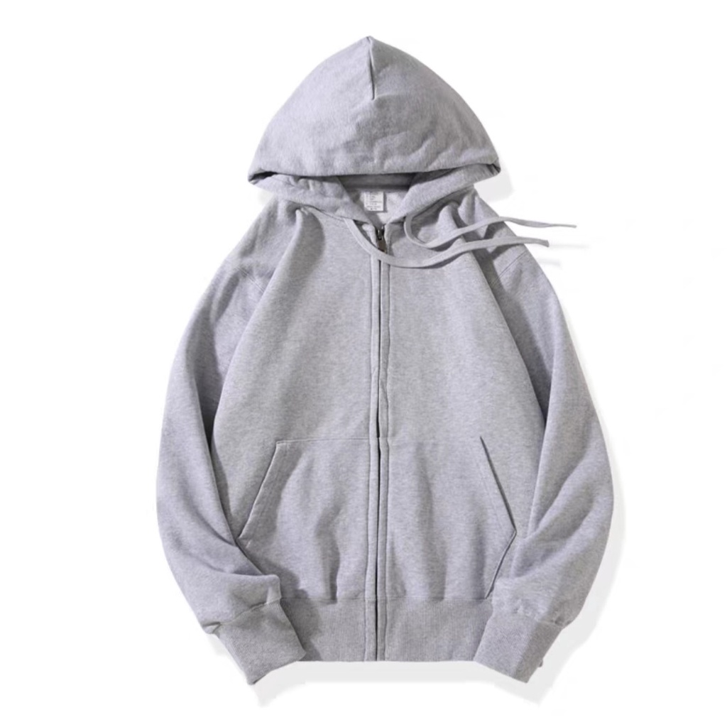 INDOSAN-SWEATER SLETING RBK-SWEATER DISTRO ZIPPER BAHAN FLEECE-GAMBAR DTF PRINTING-REAL PICT-BISA COD