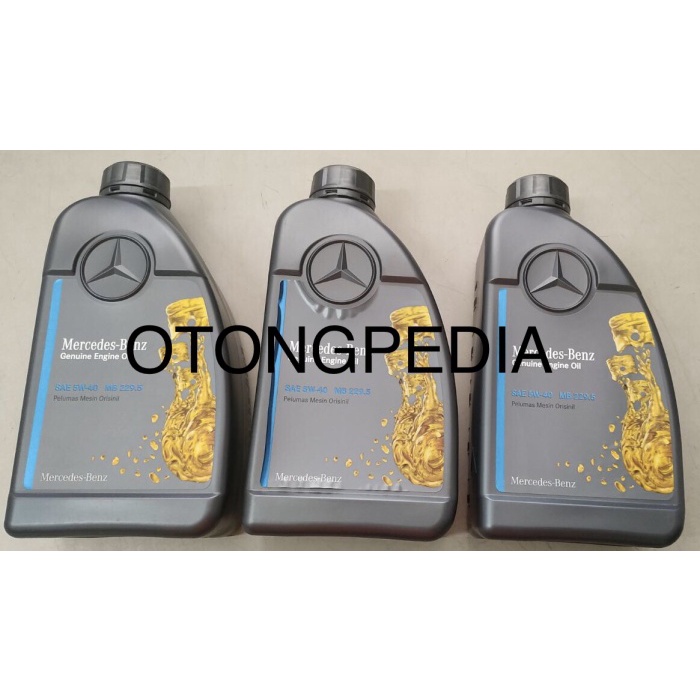 Oli Mesin Mercedes Benz Genuine 5W-40 MB 229.5 / 000 989 83 01