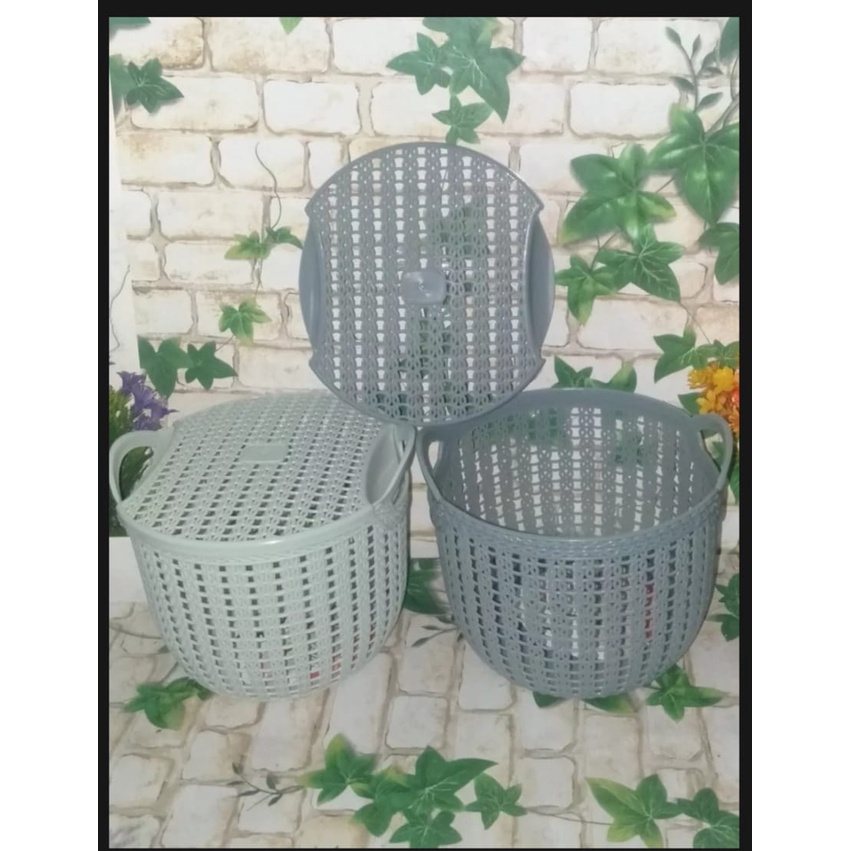 PROMO MURAH Keranjang Serbaguna Keranjang TOPAS TUTUP CLIO / KERANJANG BUAH