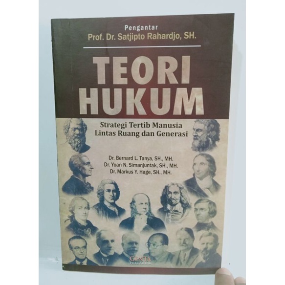 SRI1 BUKU TEORI HUKUM Satjipto Rahardjo