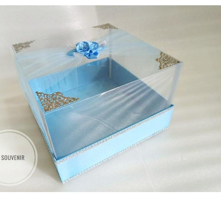 

Recomend kotak hantaran seserahan mika satuan model tile uk 30*30*20