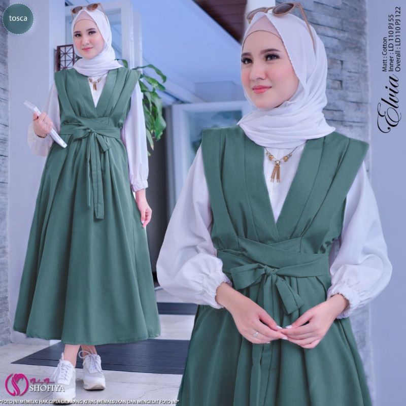 ELVIA, ALMA,AMARA Set (inner d outer)  ory by Shofiya