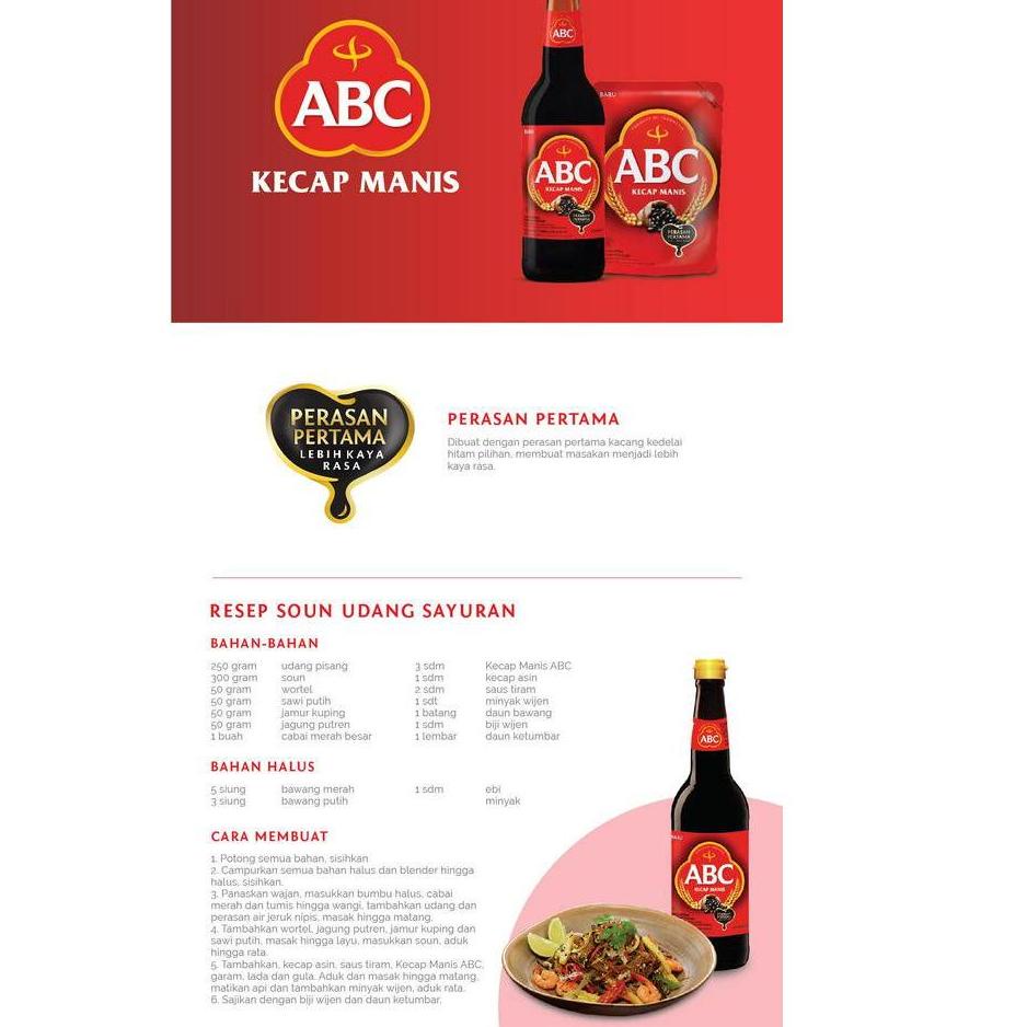 

DISKON BRANDS FESTIVAL ABC Kecap Manis 135ml & Sambal Terasi 180g - Bundling !!