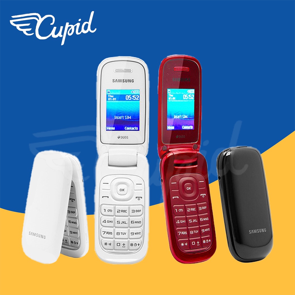 CUPID hp lipat samsung E1272 murah jadul samsung lipat dual sim