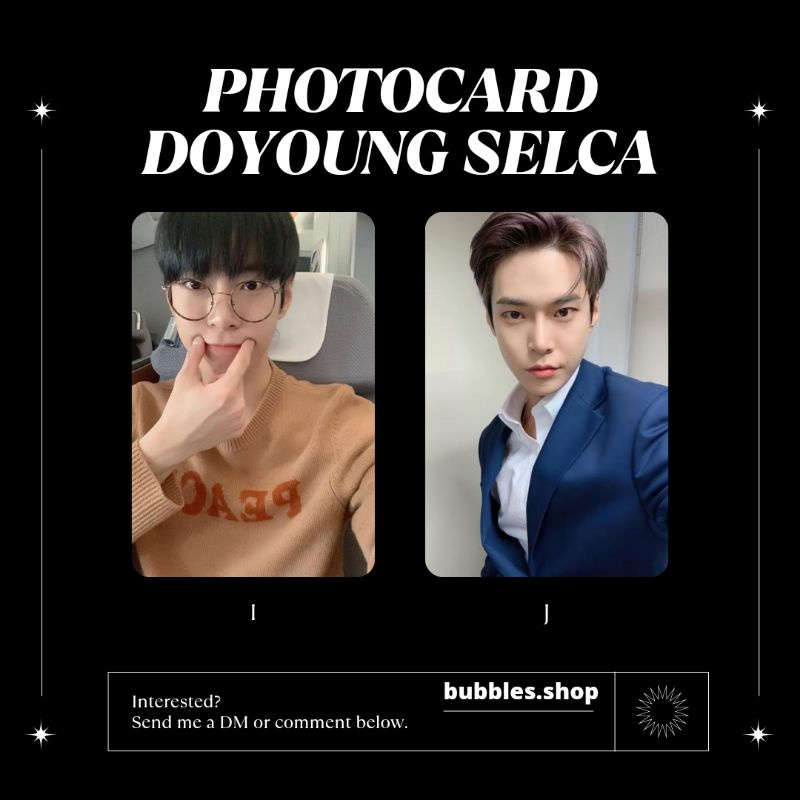 PHOTOCARD UNOFFICIAL DOYOUNG NCT SELCA