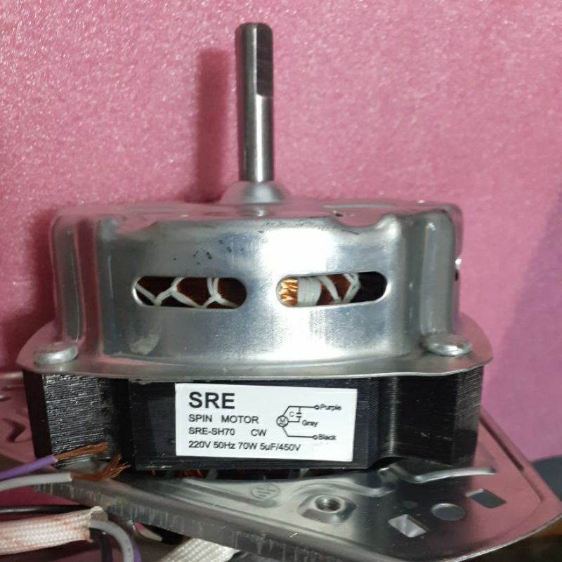 Dinamo pengering dinamo spin mesin cuci sharp 2tabung SH70 70watt