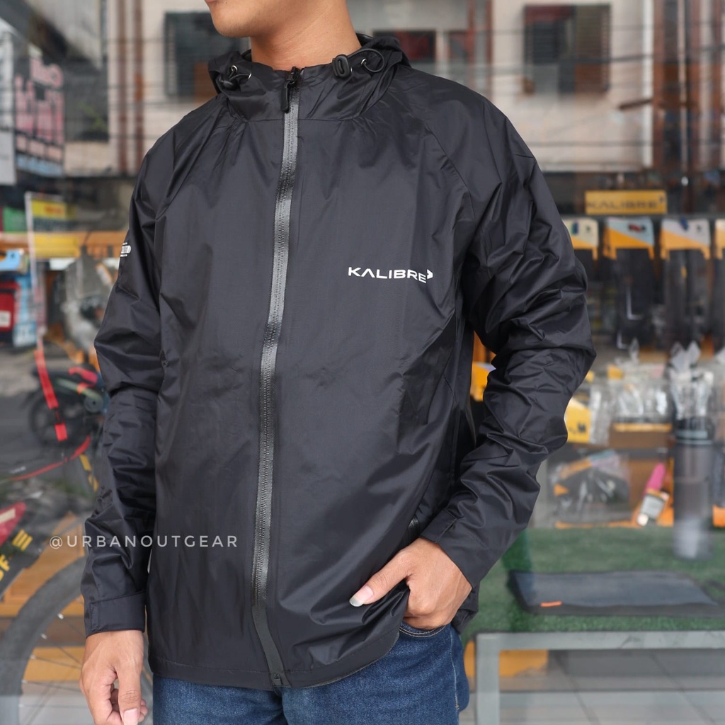 Kalibre Jaket Running Hitam 970449