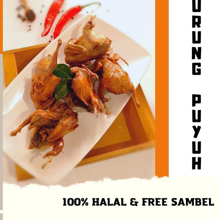 

SALE!!Burung Puyuh UNGKEP SIAP GORENG 4 EKOR FREE SAMBEL|RA6