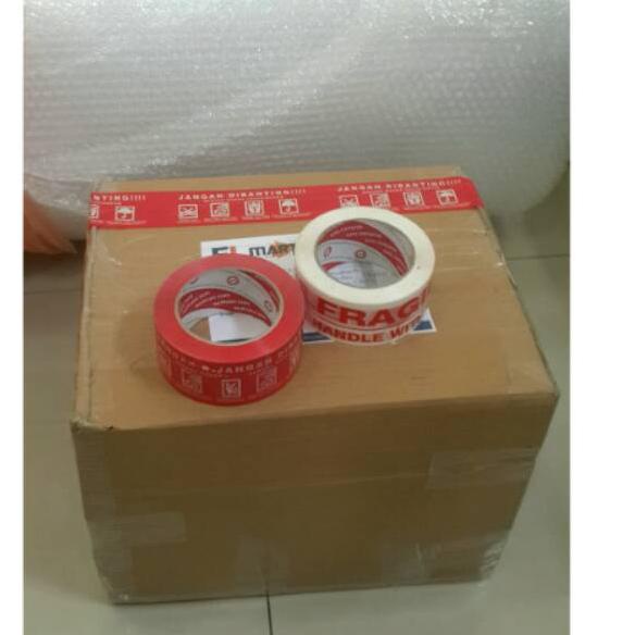 

エ PAKET PACKING AMAN (BUBLE WRAP+KARTON+STIKER FRAGILE) ➢