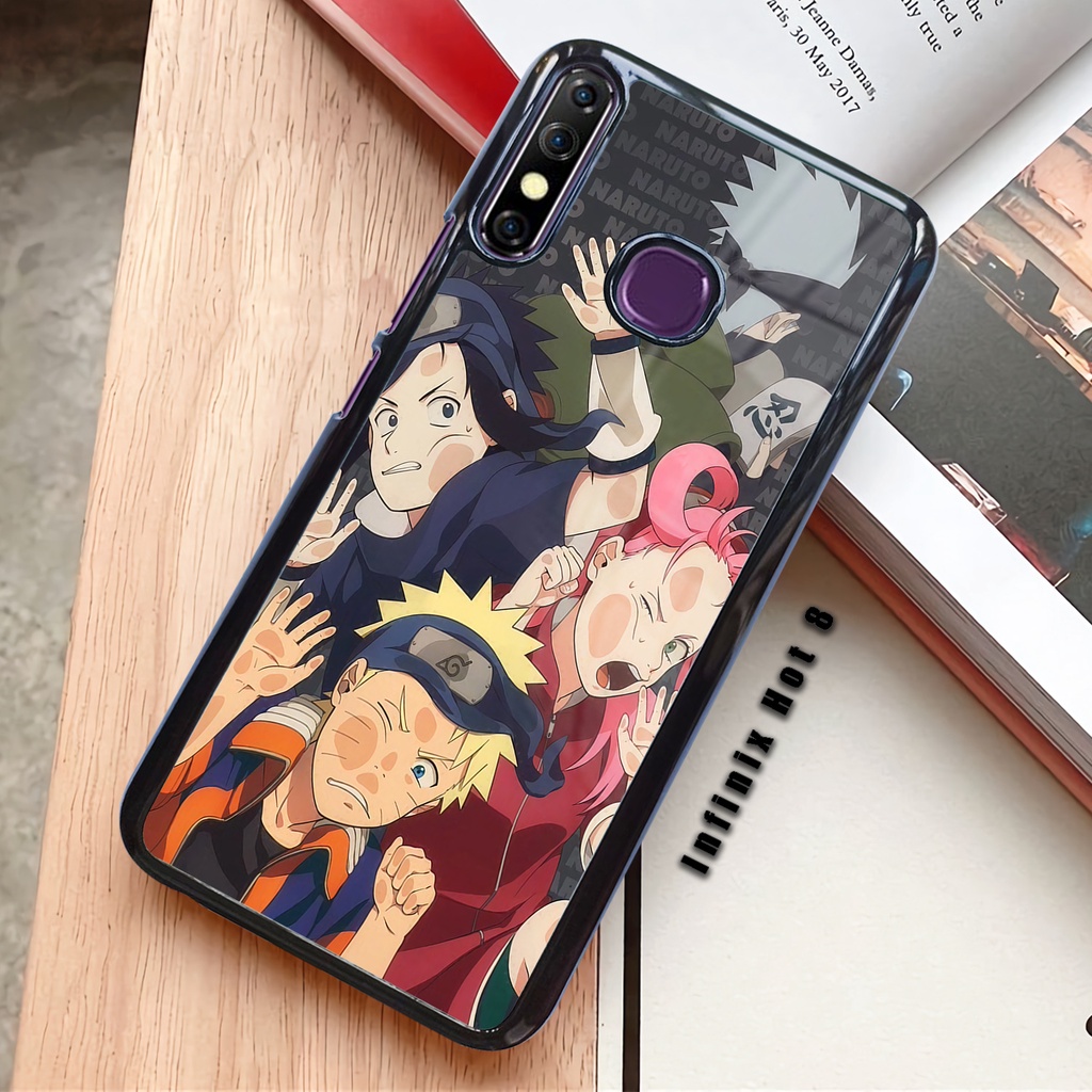 (SV78) Case Kilau Infinix Hot 8 | Hot 8 | Casing Hp Infinix | Pelindung Smartphone | Motif Anime