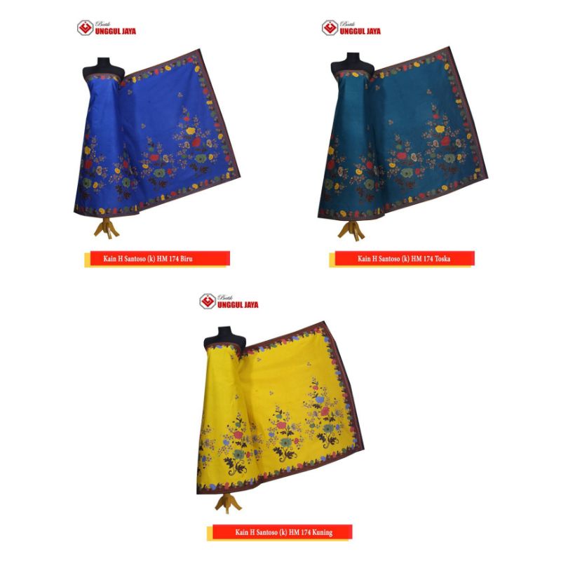 KAIN  BATIK UNGGUL JAYA HITAM MANIS 174 //UNGGUL JAYA PRIMISIMA