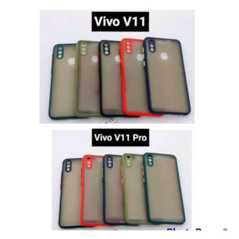 slicon/softcase Aero hp Vivo V11/V11 pro case my choice + pelindung camera